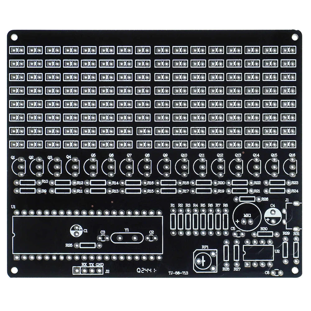 DIY LED Soldering Kit Sound-Control Melody Lamp Spectrum Electronic Fabrication Project Rhythm Lamp Display
