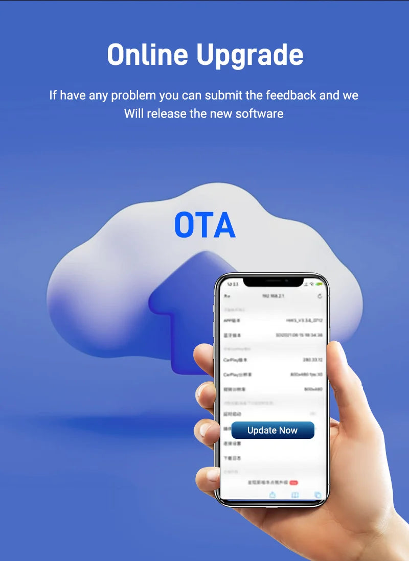 2025 NEW 2in1 Wired To Wireless CarPlay Mini Box Android Auto Adapter Smart box BlueTooth WiFi Connect Plug&Play Universal Mini